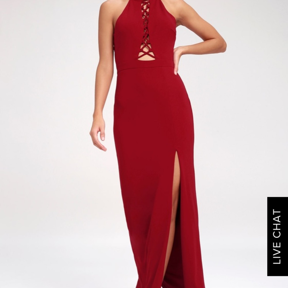 NWOT Lulus Red Dress